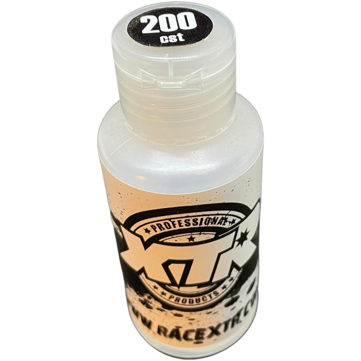 Huile silicone 200cst 80ml XTR SIL-200 pour amortisseurs voiture rc