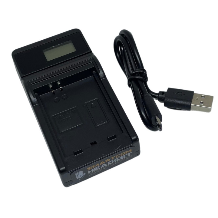 Chargeur externe pour batteries de casques Smart-Com SCH-A12547