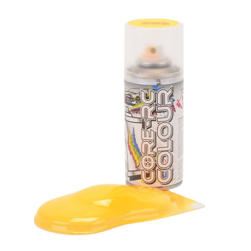 Peinture carrosserie lexan aérosol (bombe) Orange fluo 150mL Core RC