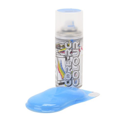 Peinture carrosserie lexan aérosol (bombe) Bleu fluo 150mL Core RC