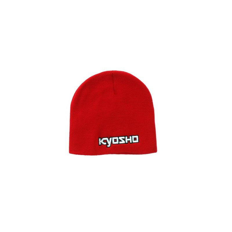 Kyosho red Beanie embroidered knit cap 88090R