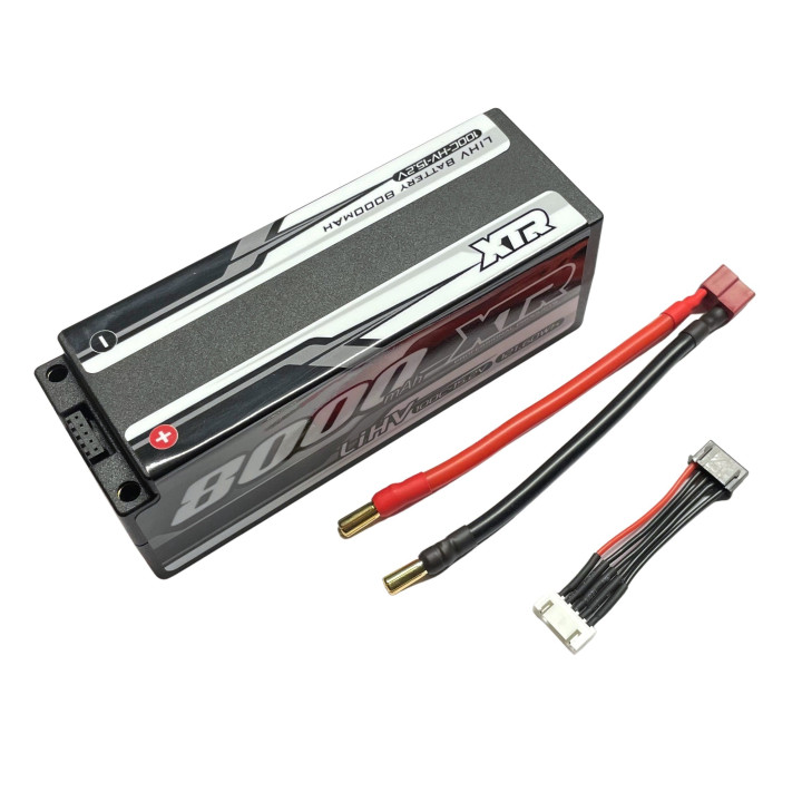 XTR Lipo Battery 8000mAh 15,2HV 5MM 100C XTR XTR-0256 - RSRC...