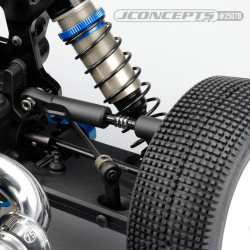 Associated RC8B3.2 Fin titanium turnbuckle set black, 5pcs 2507B