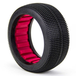 AKA Zipps 1/8 Buggy tyres Super Soft Longwear with inserts (2)