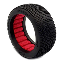 AKA P1 1/8 Buggy tyres Soft Longwear with inserts (2) AKA 14