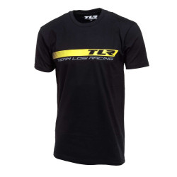 TLR T-shirt 2022 stripe black Team Losi Racing TLR0516