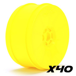 Pack of 40 Yellow 83mm Jetko Dish Wheels (20 pairs) 40xJK611001YHT cheap