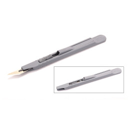Scalpel avec lame et capuchon, cutter de précision modélisme