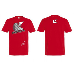 T-Shirt K-circle 2022 Kyosho Rouge taille 3XL 88021-3XL