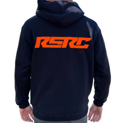RSRC Zip Up Embroidered Hoodie "THE SHARK" sweat-shirt