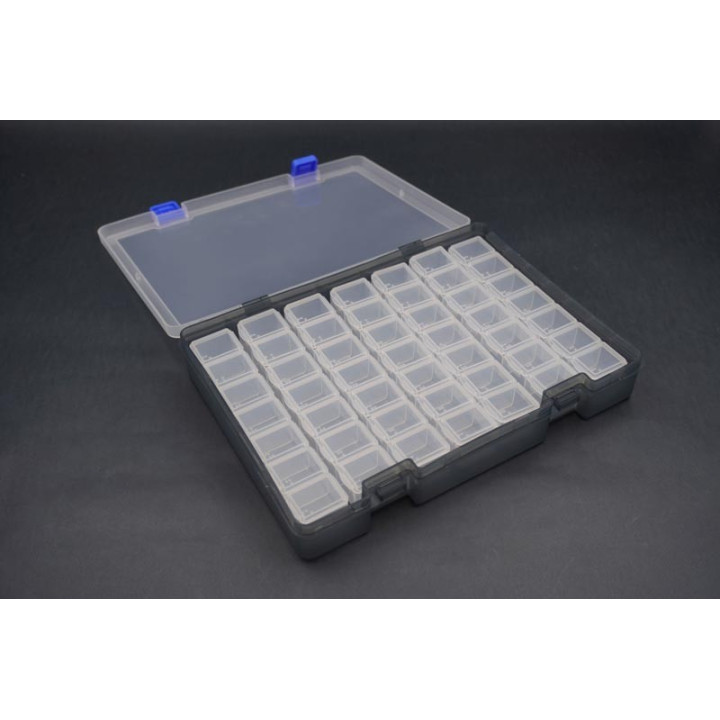 Koswork Parts Box 49 compartments (245x175x38mm) for RC screws, parts
