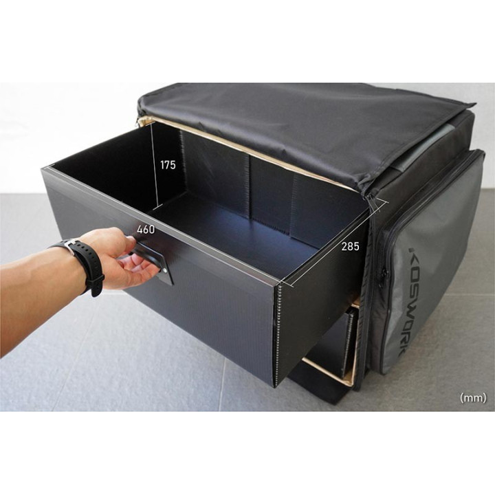 Sac de transport Koswork 1:10 RC 2 tiroirs (540x350x420mm)