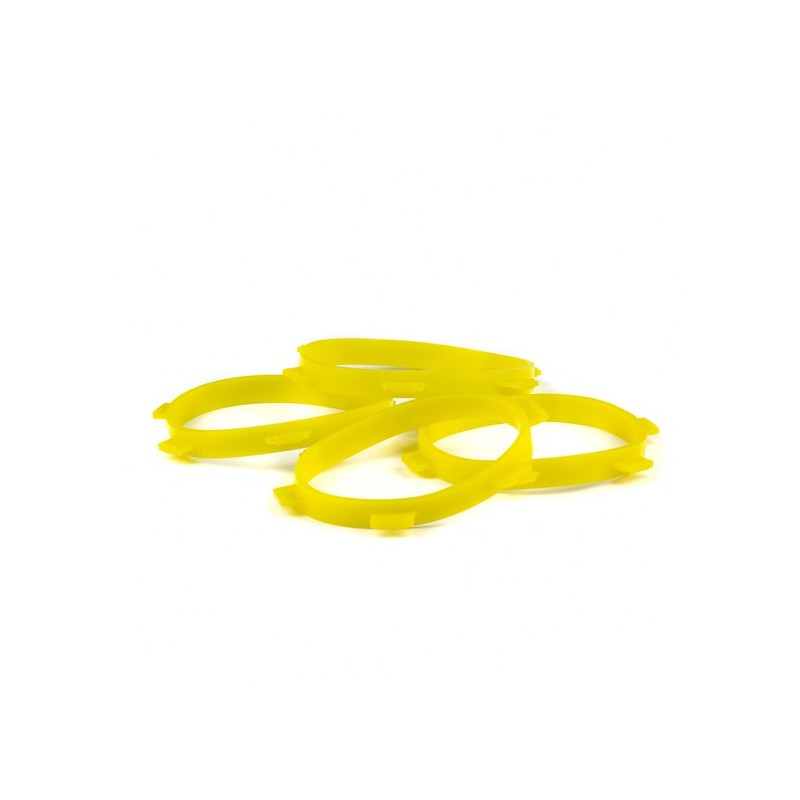 Elastiques de collage de pneus 1/8 buggy truggy Avid jaunes (6)