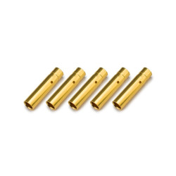 Gold plated Connector PK 4mm female (5 pieces) KN-130308-5F ...