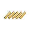 Gold plated Connector PK 4mm female (5 pieces) KN-130308-5F ...
