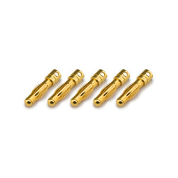 Gold plated Connector PK 4mm male (5 pieces) KN-130308-5M Ko...