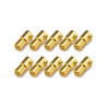 Gold plated Connector PK 6mm male (10 pieces) KN-130309-10M ...