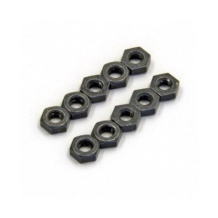 1-N2620 NUT M2.6 x2.0 (10) Kyosho RSRC