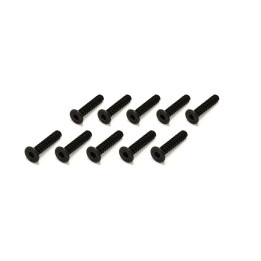 1-S33015TPH TP HEX FLAT-HEAD SCREWS 3X15MM (10) Kyosho RSRC
