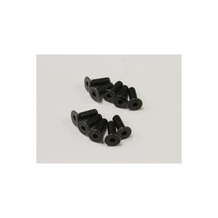 1-S32608H HEX FLAT-HEAD SCREWS 2.6X8MM (10) Kyosho RSRC