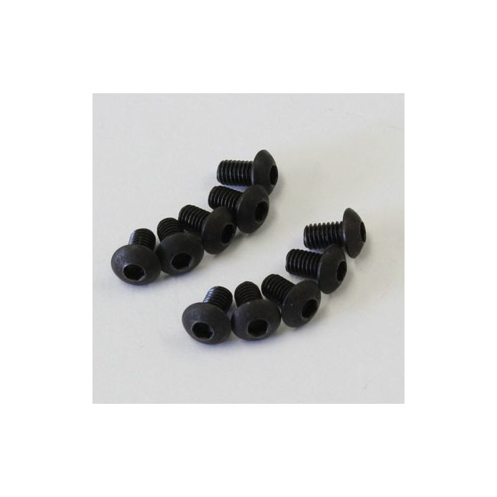 1-S13005H HEX BUTTON SCREWS 3X5MM (10) Kyosho RSRC