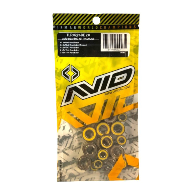 AV-LOSI-8XE2 Kit roulements Revolution pour TLR 8ight-XE 2.0 Avid RC RSRC