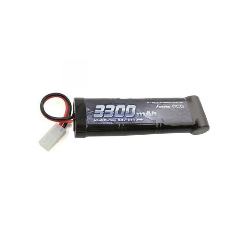 GE2-3300-1TA Gens ace Batterie NiMh 7.2V-3300Mah (Tamiya) 142x48x25.5mm 367g Gens ace RSRC