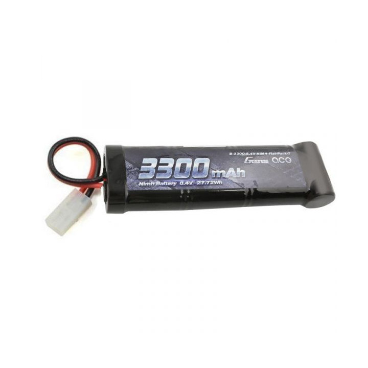 GE2-3300-1TA Gens ace Battery NiMh 7.2V-3300Mah (Tamiya) 142x48x25.5mm 367g Gens ace RSRC