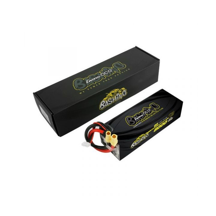 GE5-8000-4C5LL Gens ace Extreme Bashing LiPo 4S 14.8V-8000-100CEC5 157x53x42mm 760g Gens ace RSRC