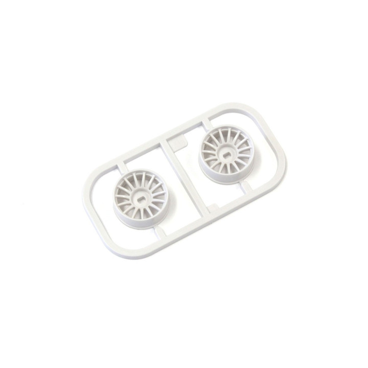 K.MDH100W-N35 Jantes Mini-Z AWD Blanches - ETROITES DEPORT 3.5 (2) Kyosho RSRC