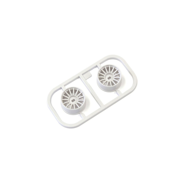 K.MDH100W-W1 WHEELS SET WHITE MINI-Z AWD - WIDE 1.0 OFFSET (2) Kyosho RSRC