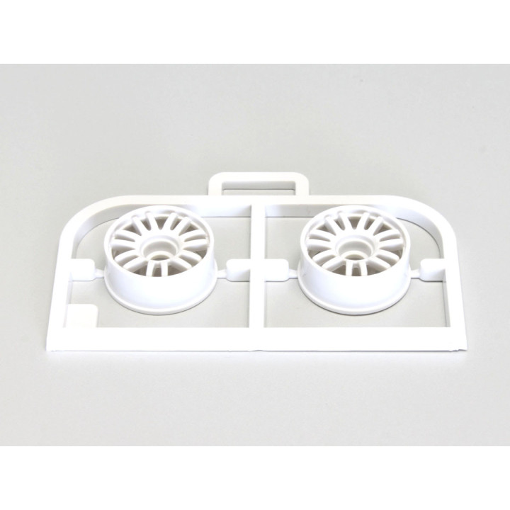 K.MZH131W-N0 Wheels Set Kyosho Mini-Z MR03 Narrow-Offset 0 (2) White Kyosho RSRC