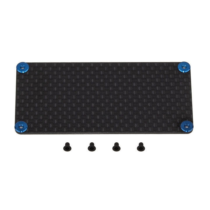 AS91975 ESC Weight, Carbon Fiber RC10B6.4 Team Associated RSRC