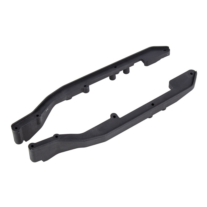 AS91970 Bavettes latérales en fibre de carbone RC10B6.4 Team Associated RSRC