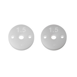 AS91931 13mm Shock Pistons, 2.5mm, 2 X 1.5 Team Associated RSRC