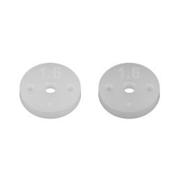 AS91932 Pistons d'amortisseurs 13mm, 2.5mm, 2x1.6 Team Associated RSRC