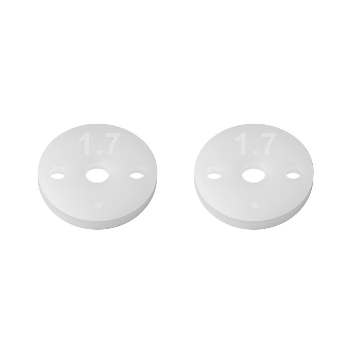 AS91933 Pistons d'amortisseurs 13mm, 2.5mm, 2x1.7 Team Associated RSRC