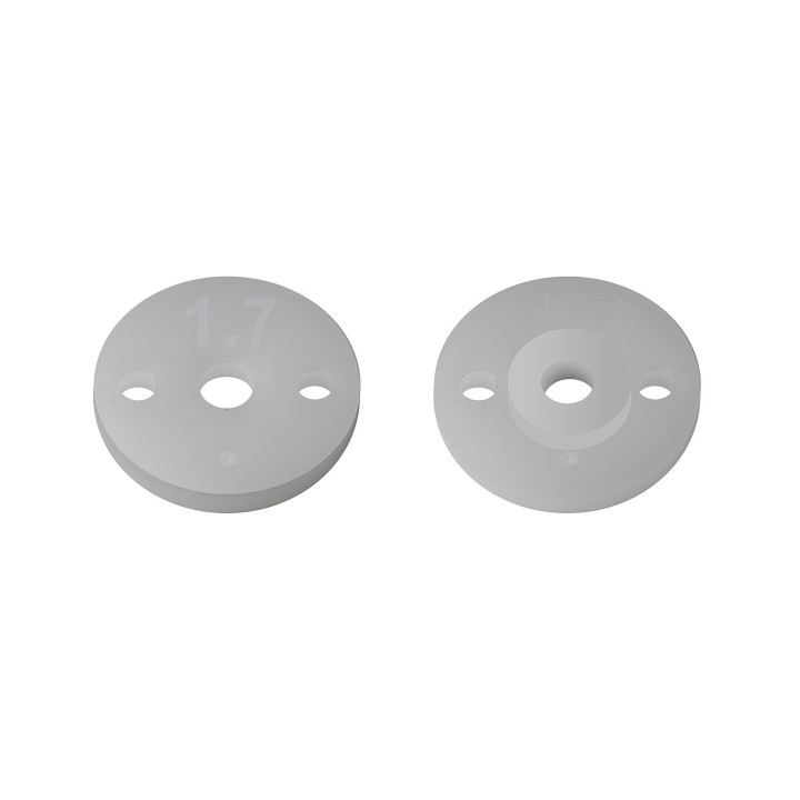AS91937 13mm Shock Pistons, 2.0mm, 2 X 1.7 Team Associated RSRC