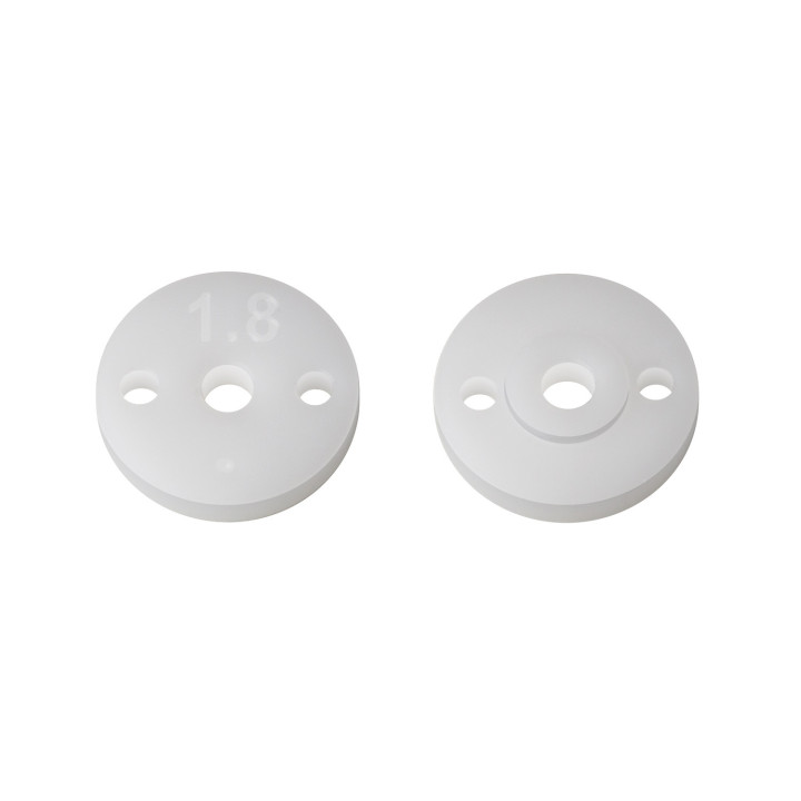 AS91938 13mm Shock Pistons, 2.0mm, 2 X 1.8 Team Associated RSRC