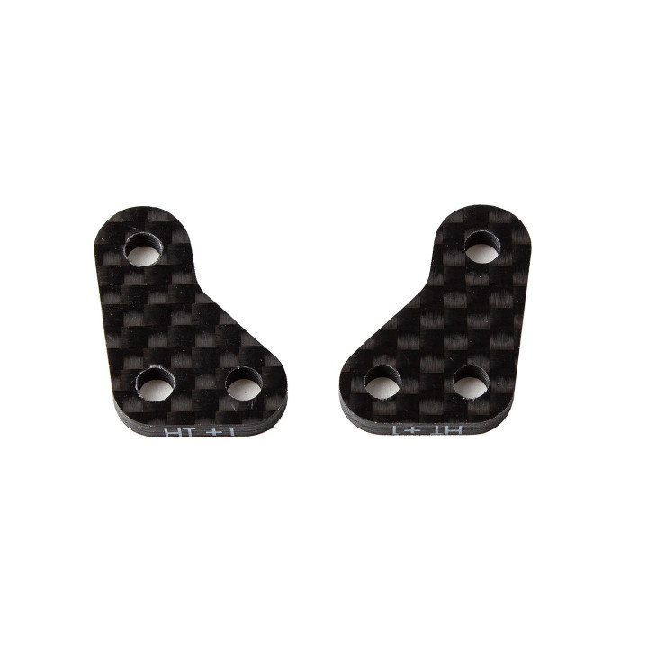 AS91902 B6.3 Ft Carbon fiber Steering Block Arms Ht+1 Team Associated RSRC