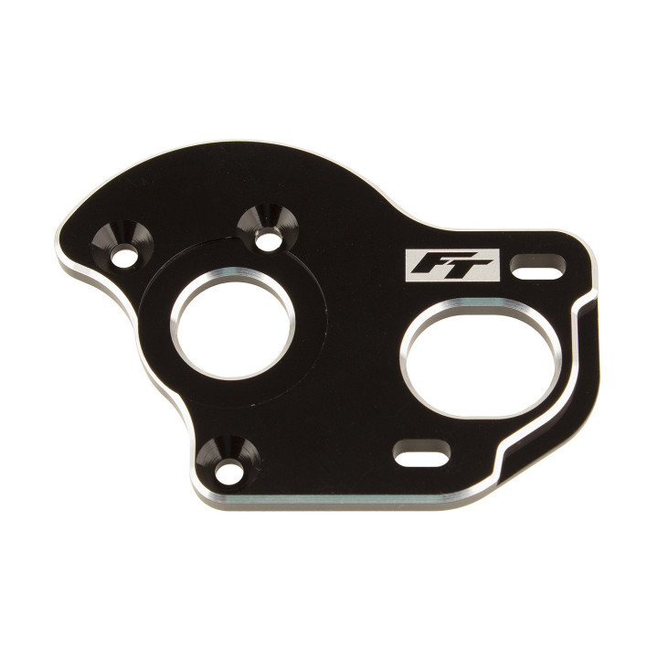 AS91908 Plaque moteur Laydown/Layback, 3.5mm, Noir RC10B6.1 Team Associated RSRC