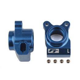 AS91877 B6.2/B6.3 Rear Hubs Blue Aluminium Team Associated RSRC