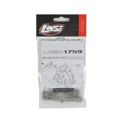 LOSA1759 LRC Adj Rear Hinge Pin Brace w/Inserts: 8B/T 2.0 LOSA1759 Team Losi Racing RSRC