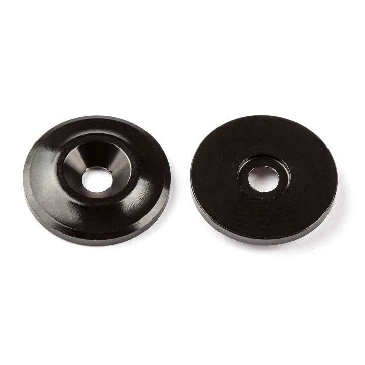 AS92100 Factory Team Aluminium Wing Buttons Team Associated RSRC