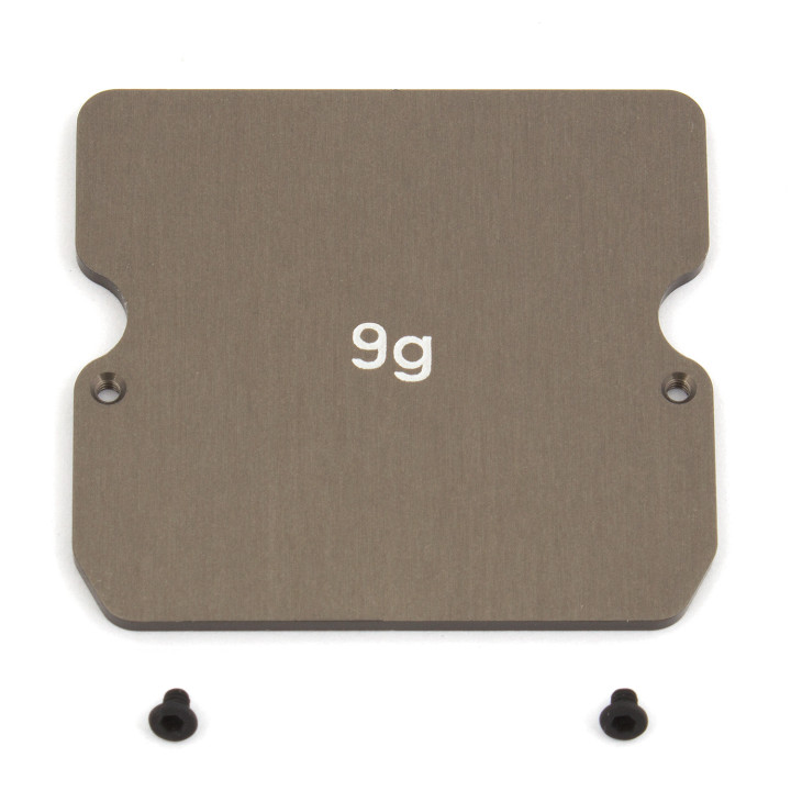 AS91745 B6/B6.1 Aluminum Chassis Weight 9G Team Associated RSRC