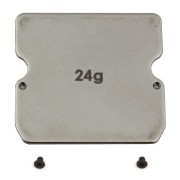 AS91747 B6/B6.1 Steel Chassis Weight 24G Team Associated RSRC