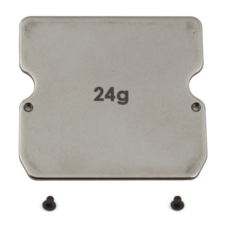 AS91747 B6/B6.1 Steel Chassis Weight 24G Team Associated RSRC