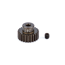 AS1342 Aluminum Pinion Gear 24T 48Dp 1/8"Shaft Team Associated RSRC