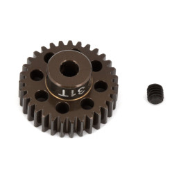 AS1349 Aluminum Pinion Gear 31T 48Dp 1/8"Shaft Team Associated RSRC