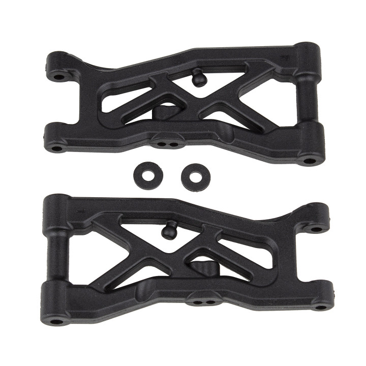 AS92313 RC10B74.2 FRON T SUSPENSION ARMS GULL WING Team Associated RSRC